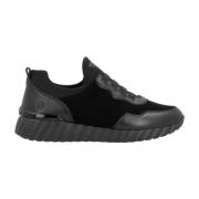 Remonte Svarta Casual Stängda Sneakers för Damer Black, Dam