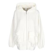 Nike Oversized Dance Full-Zip Hoodie White, Dam