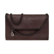 Stella McCartney Plånbok Falabella på en kedja Brown, Dam