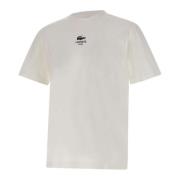 Lacoste Klassiskt Logot-shirt Vit White, Herr