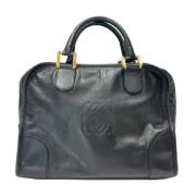 Loewe Pre-owned Pre-owned Tyg handvskor Black, Dam