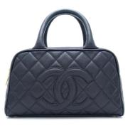 Chanel Vintage Pre-owned Laeder chanel-vskor Black, Dam