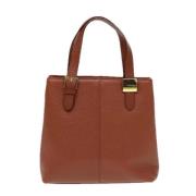 Burberry Vintage Pre-owned Laeder handvskor Brown, Dam