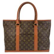 Louis Vuitton Vintage Pre-owned Canvas totevskor Brown, Dam