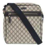 Gucci Vintage Pre-owned Linne axelremsvskor Beige, Dam