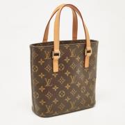 Louis Vuitton Vintage Pre-owned Belagd canvas louis-vuitton-vskor Brow...