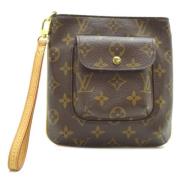 Louis Vuitton Vintage Pre-owned Canvas louis-vuitton-vskor Brown, Dam