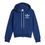 Adidas Marinblå Track Hoodie Collegiate Stil Blue, Herr