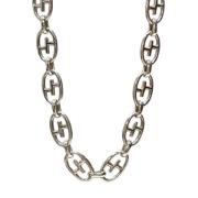 Gucci Vintage Pre-owned Silver halsband Gray, Dam