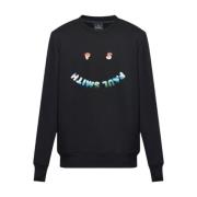 Paul Smith Gradient-print Svart Sweatshirt Black, Dam