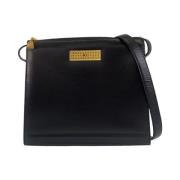 Dior Vintage Pre-owned Laeder crossbodyvskor Black, Dam