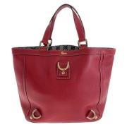 Gucci Vintage Pre-owned Canvas totevskor Red, Dam