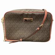 Michael Kors Pre-owned Pre-owned Canvas axelremsvskor Brown, Dam