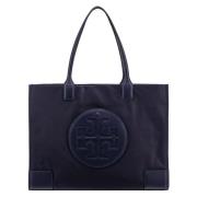 Tory Burch Stilig axelväska med Ella Tote Blue, Dam