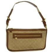 Louis Vuitton Vintage Pre-owned Canvas louis-vuitton-vskor Beige, Dam