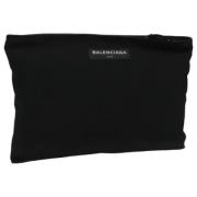 Balenciaga Vintage Pre-owned Canvas kuvertvskor Black, Dam