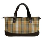 Burberry Vintage Pre-owned Canvas handvskor Brown, Dam