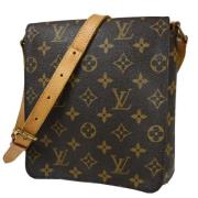 Louis Vuitton Vintage Pre-owned Canvas louis-vuitton-vskor Brown, Dam