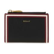 Bally Klassisk Svart Läder Plånbok Black, Dam