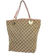 Gucci Vintage Pre-owned Canvas totevskor Beige, Dam