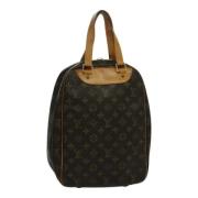 Louis Vuitton Vintage Pre-owned Canvas handvskor Brown, Dam