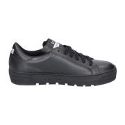 Stokton Läder Damsneakers Snygga Skor Black, Dam