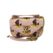 Louis Vuitton Vintage Pre-owned Laeder louis-vuitton-vskor Pink, Dam