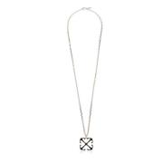 Off White Logohalsband Gray, Herr