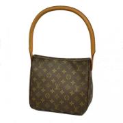 Louis Vuitton Vintage Pre-owned Tyg handvskor Brown, Dam