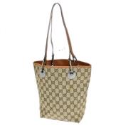 Gucci Vintage Pre-owned Canvas gucci-vskor Brown, Dam