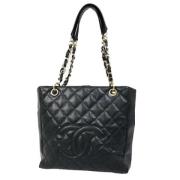 Chanel Vintage Pre-owned Laeder chanel-vskor Black, Dam