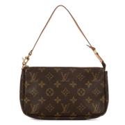 Louis Vuitton Vintage Pre-owned Canvas louis-vuitton-vskor Brown, Dam