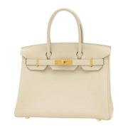 Hermès Vintage Pre-owned Laeder handvskor White, Dam