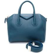 Givenchy Pre-owned Pre-owned Laeder handvskor Blue, Dam