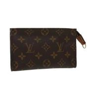 Louis Vuitton Vintage Pre-owned Canvas necessrer Brown, Dam