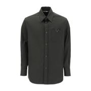 Valentino V-Logo Overshirt Jacka Herrmode Green, Herr