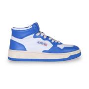 Autry Royal Two-Tone Mid Medalist Skor Blue, Herr