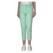 Hinnominate Råskuren Jeans i Menta Green, Dam