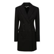 Diane Von Furstenberg Svarta Klänningar med Spandex Blandning Black, D...