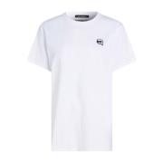 Karl Lagerfeld T-shirt MÄN White, Herr