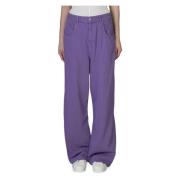 Hinnominate Ametista Oversize Jeans Purple, Dam