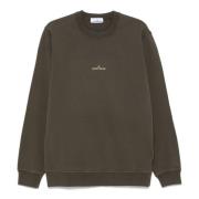 Stone Island Stilren Sweatshirt V0054 Green, Herr