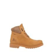 Panama Jack Lace-up Boots Yellow, Herr