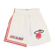 Mitchell & Ness NBA Off White Basketboll Shorts 1996 White, Herr