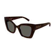 Saint Laurent Elegant Läder Axelväska Brown, Unisex