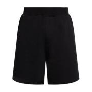 Dsquared2 Shorts med tryckt logotyp Black, Herr