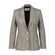 Giambattista Valli Knäppt Blazer Black, Dam