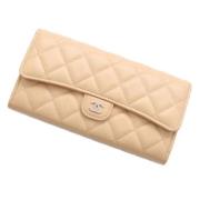 Chanel Vintage Pre-owned Laeder plnbcker Beige, Dam