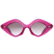 Cutler And Gross Opal Fuchsia Studio Acetat Solglasögon Pink, Unisex