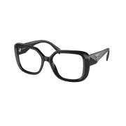 Prada Stiliga solglasögon för modeentusiaster Black, Unisex